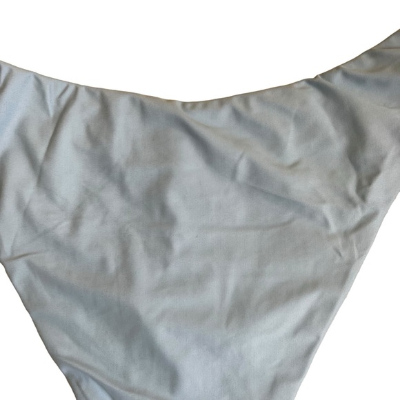 NWT J. Crew Blue Mist Baby Blue Curved Waist Cheeky Bikini Bottoms Sz M - Picture 8 of 13